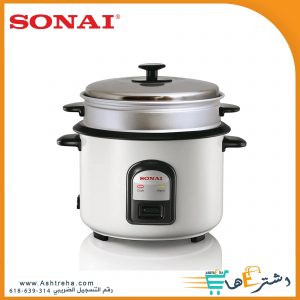 حلة طهي الأرز سوناي – 700 وات، 1.8 لتر – Sonai