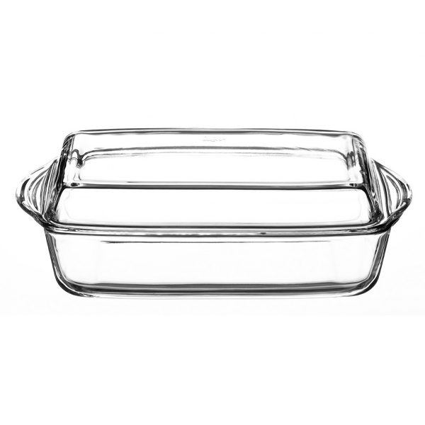 Borcam Rectangular casserole with cover 1