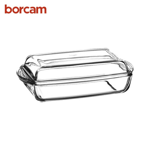 Borcam Rectangular casserole with cover 2