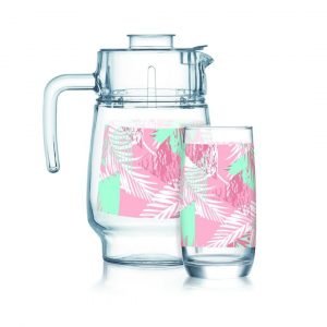 طقم شربات 7 ق جرافيك جنجل لومينارك اماراتى Luminarc Q6797 min