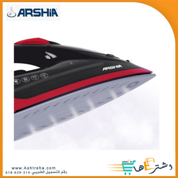 مكوة ملابس ARSHIA2463 BLACK RED 1